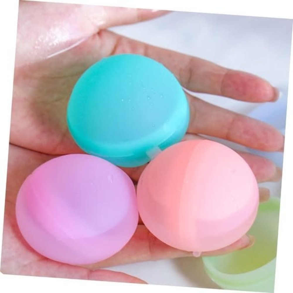 Reusable Silicone Water Balloons Self Sealing Quick Fill Water Bombs Multi Color